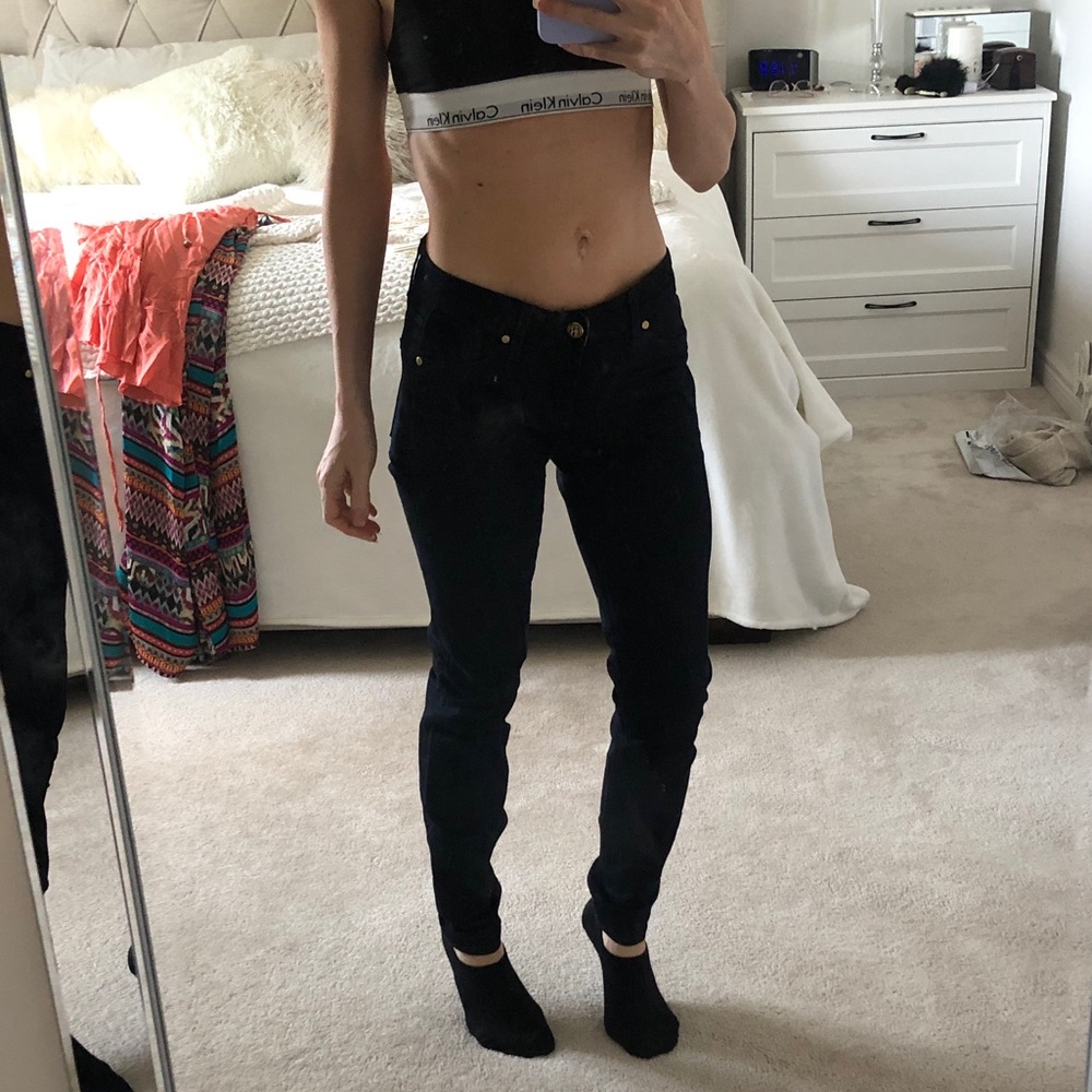 Rich & Skinny Low-Rise Stretchy Jeans